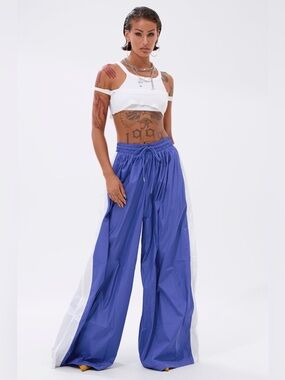Akira BREAKING THE RULES TRACK PANT IN ROYAL BLUE